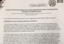 Consulado de Nueva York recomienda a dominicanos no salir de EEUU ante medidas migratorias de Trump