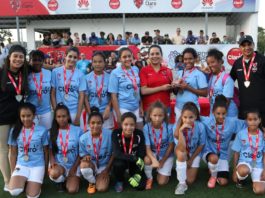 Oasis Christian se coronó campeón de la etapa cibaeña de la Copa Intercolegial Claro de Futsal Femenino 2017