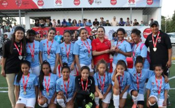 Oasis Christian se coronó campeón de la etapa cibaeña de la Copa Intercolegial Claro de Futsal Femenino 2017