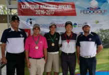 Betances y Sánchez dominan sexta parada del Tour Nacional Juvenil de Fedogolf
