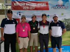Betances y Sánchez dominan sexta parada del Tour Nacional Juvenil de Fedogolf