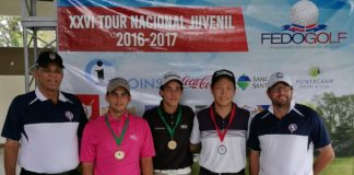 Betances y Sánchez dominan sexta parada del Tour Nacional Juvenil de Fedogolf