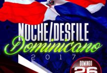 Cena de Gala en la Noche/Desfile Dominicano, 2017