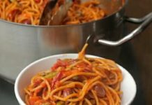 Espaguetis especiales