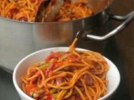 Espaguetis especiales