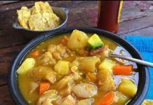 cocido de pata de vaca