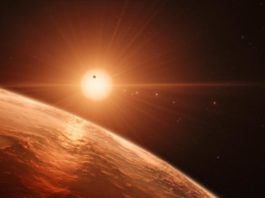 Descubren sistema solar con siete planetas como la Tierra