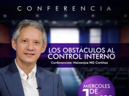 Haivanjoe NG Cortiñas Dictará Conferencia sobre los Obstáculos al Control Interno