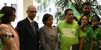 Grupos entregan en Palacio Nacional firmas recogidas en Libro Verde