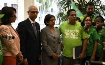Grupos entregan en Palacio Nacional firmas recogidas en Libro Verde