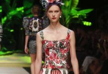 Los tonos metalizados vuelven a las pasarelas