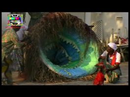 Aterrador ritual de los zangbetos