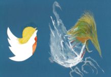 Donald Trump y su pájaro rabioso