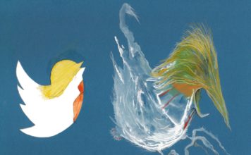 Donald Trump y su pájaro rabioso