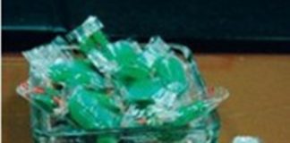 La menta verde pelea por no sucumbir ante nuevas golosinas