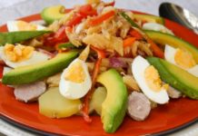 Ensalada de bacalao
