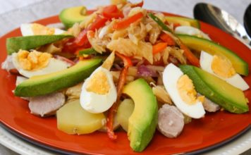 Ensalada de bacalao