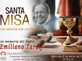 Comunidad Siervos de Cristo Vivo Hace Invitación a Misa con Oración por los Enfermos
