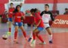 Los colegios Notre Dame, Saint Nicholas, New Horizons y Oasis Christian avanzan a semifinales de la Copa Intercolegial Claro de Futsal Femenino