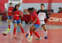 Los colegios Notre Dame, Saint Nicholas, New Horizons y Oasis Christian avanzan a semifinales de la Copa Intercolegial Claro de Futsal Femenino