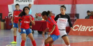 Los colegios Notre Dame, Saint Nicholas, New Horizons y Oasis Christian avanzan a semifinales de la Copa Intercolegial Claro de Futsal Femenino