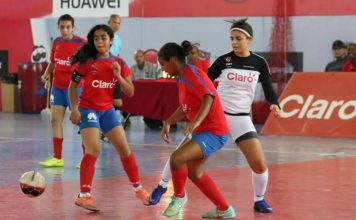 Los colegios Notre Dame, Saint Nicholas, New Horizons y Oasis Christian avanzan a semifinales de la Copa Intercolegial Claro de Futsal Femenino
