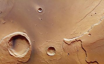 Unas imágenes únicas en alta definición muestran las huellas de una antigua inundacion en Marte