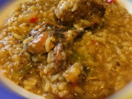 Asopao de guinea criolla