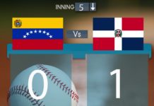Juego en vivo, Dominicana 1, Venezuela 0 en Clásico Mundial de Beisbol