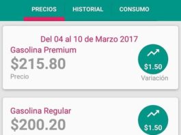 Suben precios de la Gasolina, Gasoil y Fuel Oil