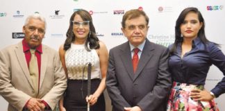 Coctel para presentar a master chef Christine Ha