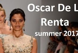 Oscar De La Renta: Colección Primavera-Verano 2017: Mercedes Benz, Semana de la Moda de Australia
