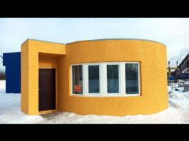Cómo construir una casa en un día y una impresora 3D