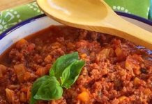 Salsa Boloñesa para pasta