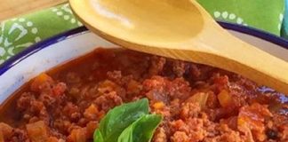 Salsa Boloñesa para pasta