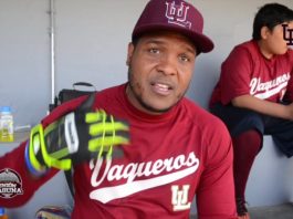 Anderson Hernández líder en dobles en la Liga Mexicana