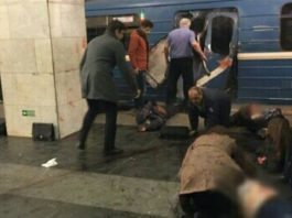 Atentado terrorista en San Petesburgo, Rusia.