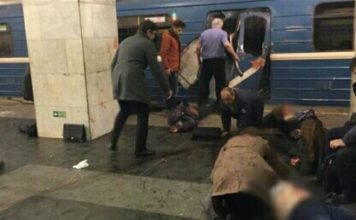 Atentado terrorista en San Petesburgo, Rusia.