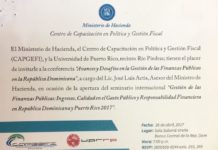 Invitación a Conferencia «Avances y Desafíos en la Gestión de las Finanzas Públicas en la República Dominicana»