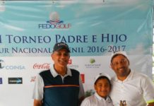 José y Pedro Victoriano dominan VI Torneo Padre e Hijo