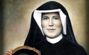 Visión de Santa Sor Faustina