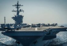 La armada nuclear enviada por Trump a Corea del Norte tomó el rumbo contrario