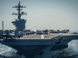 La armada nuclear enviada por Trump a Corea del Norte tomó el rumbo contrario