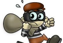 Cuando al ladrón las cosas no le sale bien