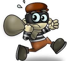 Cuando al ladrón las cosas no le sale bien