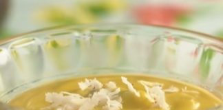 Jalea de batata con auyama y coco