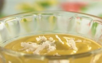 Jalea de batata con auyama y coco