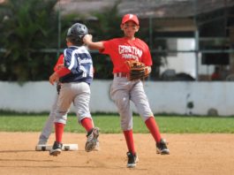 Pimentel ganó dos juegos en Rally Béisbol Infantil