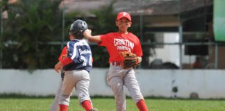 Pimentel ganó dos juegos en Rally Béisbol Infantil