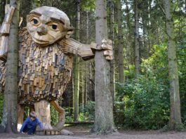 Los seis gigantes escondidos que ayudan a descubrir la naturaleza en Dinamarca